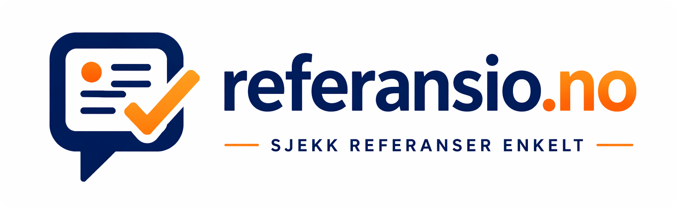 Referansio logo — digital referansesjekk og automatisert rekrutteringsverktøy